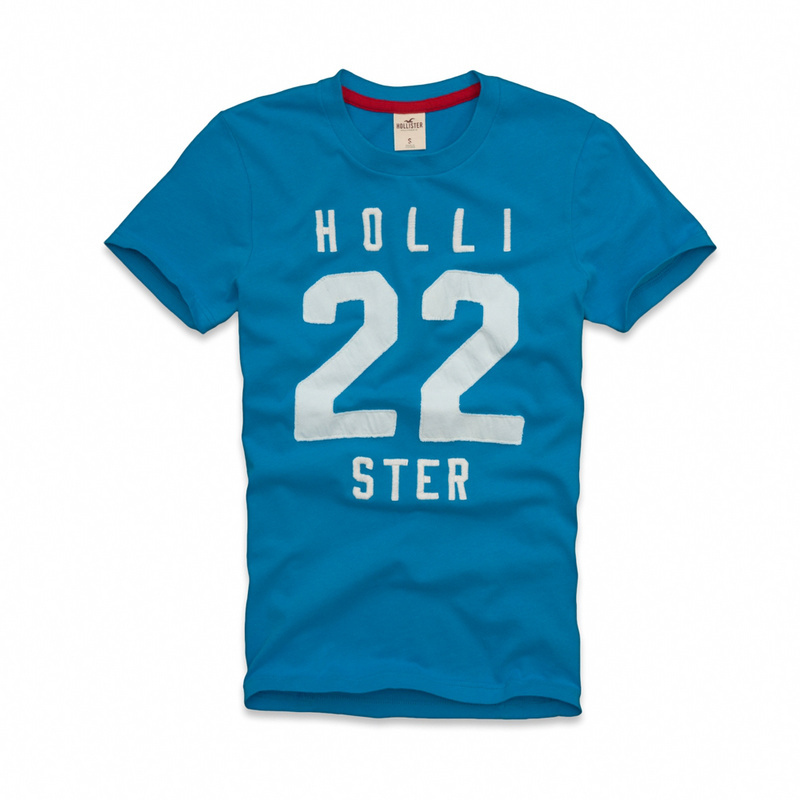 Hollister Hombres De Cuello Redondo Corto Remera HCO3987